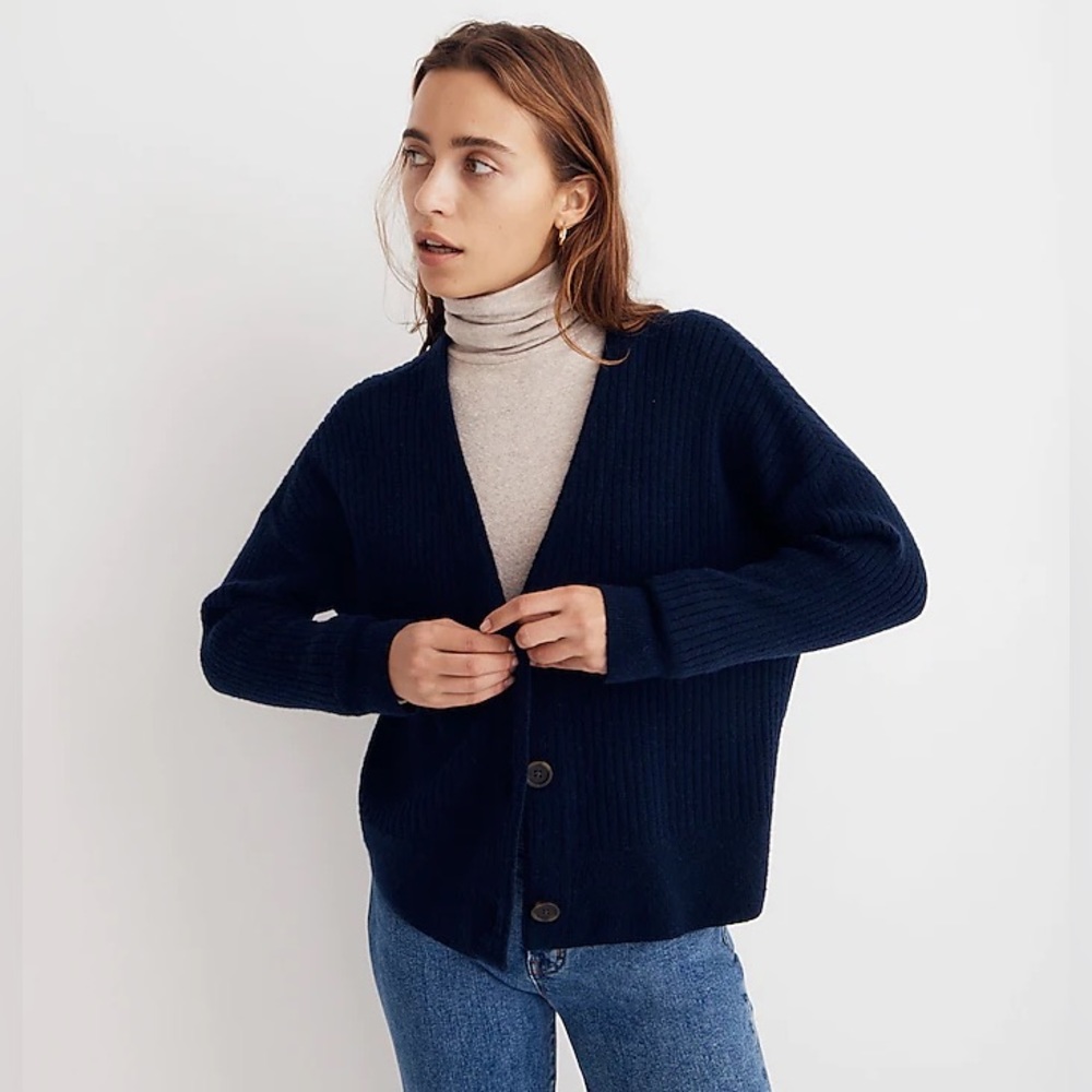Madewell Ribbed Cardigan